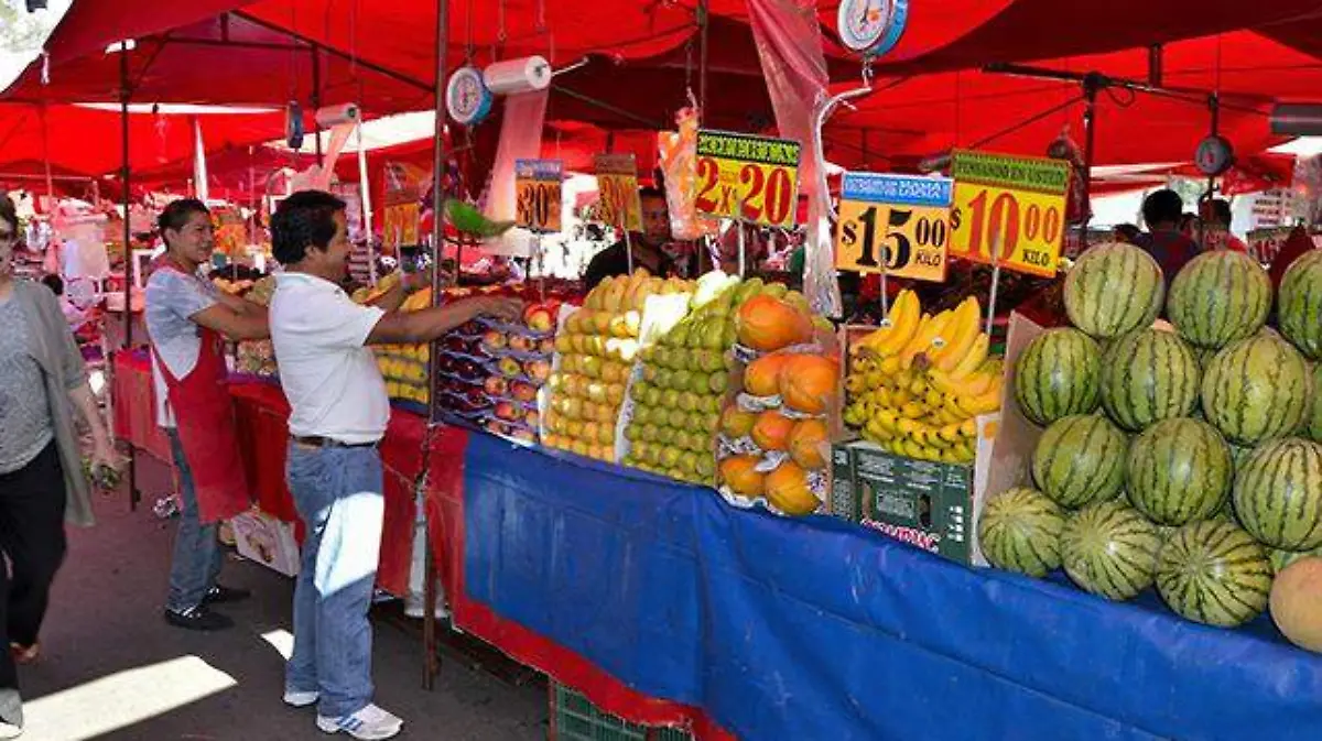 tianguis mercado fruta